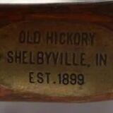 Old Hickory chairs, made of hickory in the United States, 1960.