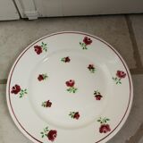 Set of 6 flat plates Mireille Badonviller