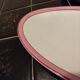 2 pink porcelain raviers by KG Lunéville