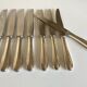 Set de 12 couteaux Christofle Dax métal argenté 1950