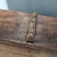 Ancien panier de vendanges en bois