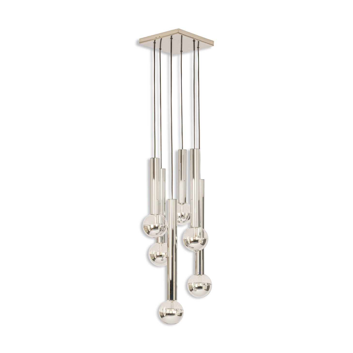 cascade chandelier design for Staff Leuchten, Germany, 1970s