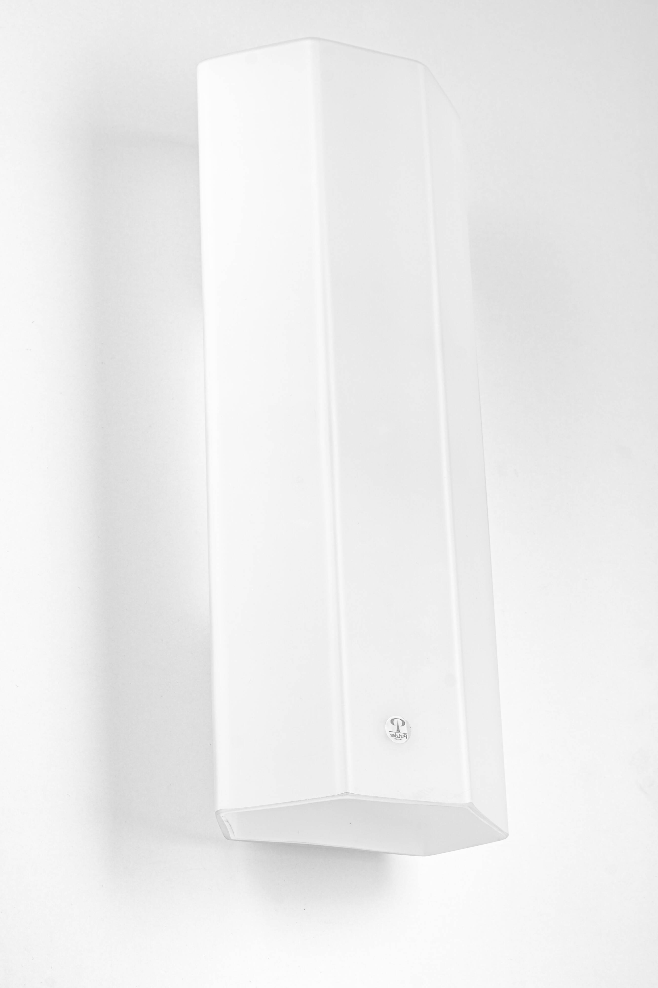 Pair of wall sconces in opal glass by Peill & Putzler, Germany