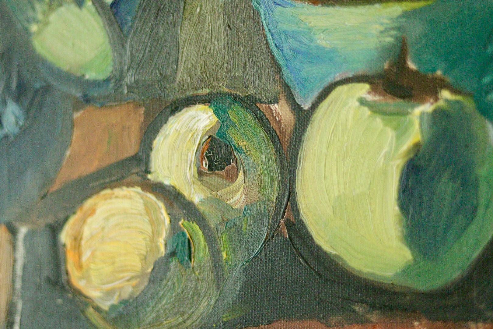 Still life with book by Eyvind Olesen