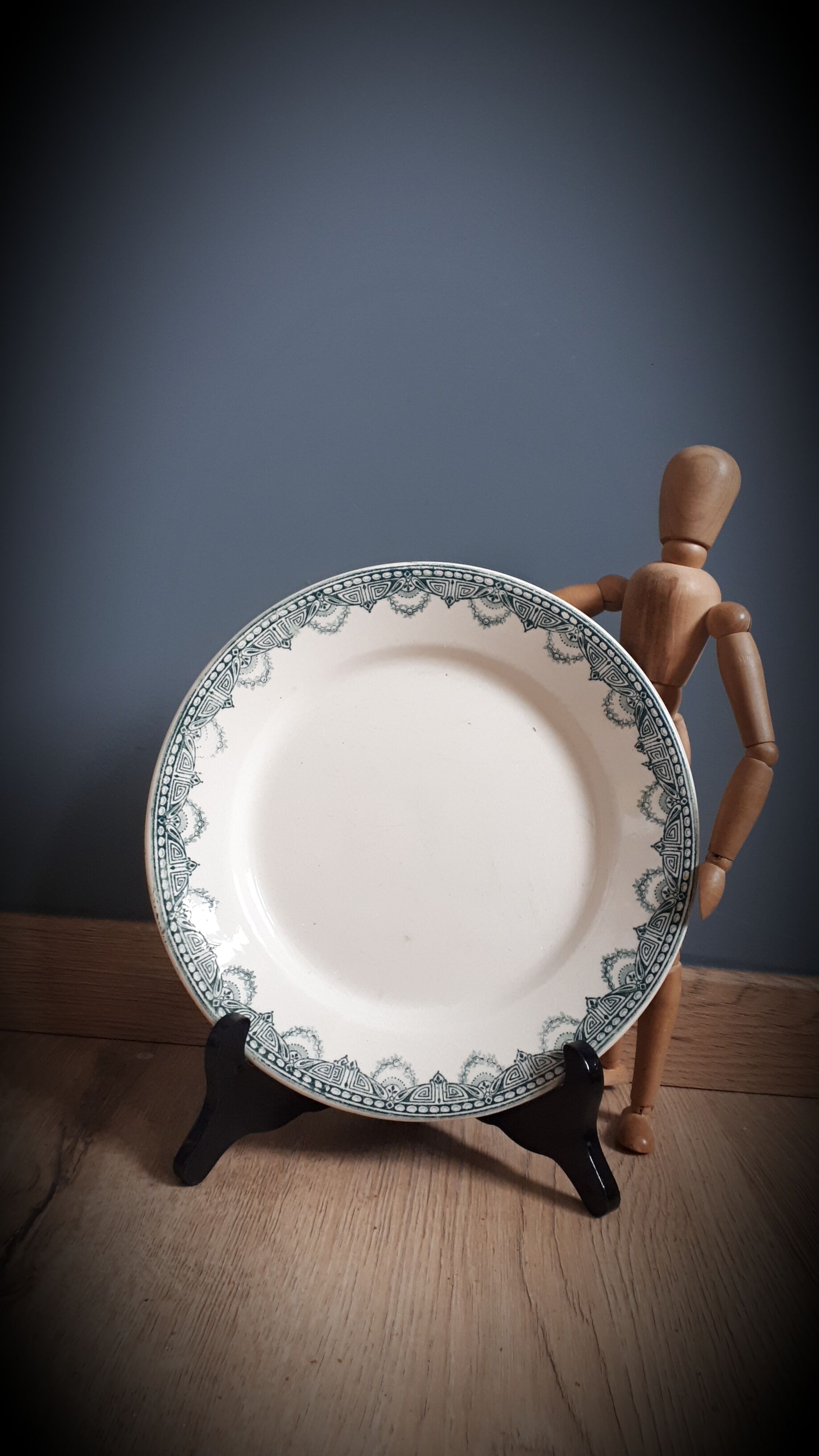 Recamier plate Terre de Fer