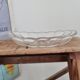 Glass butter dish