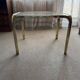 Vintage brass coffee table, 1970s