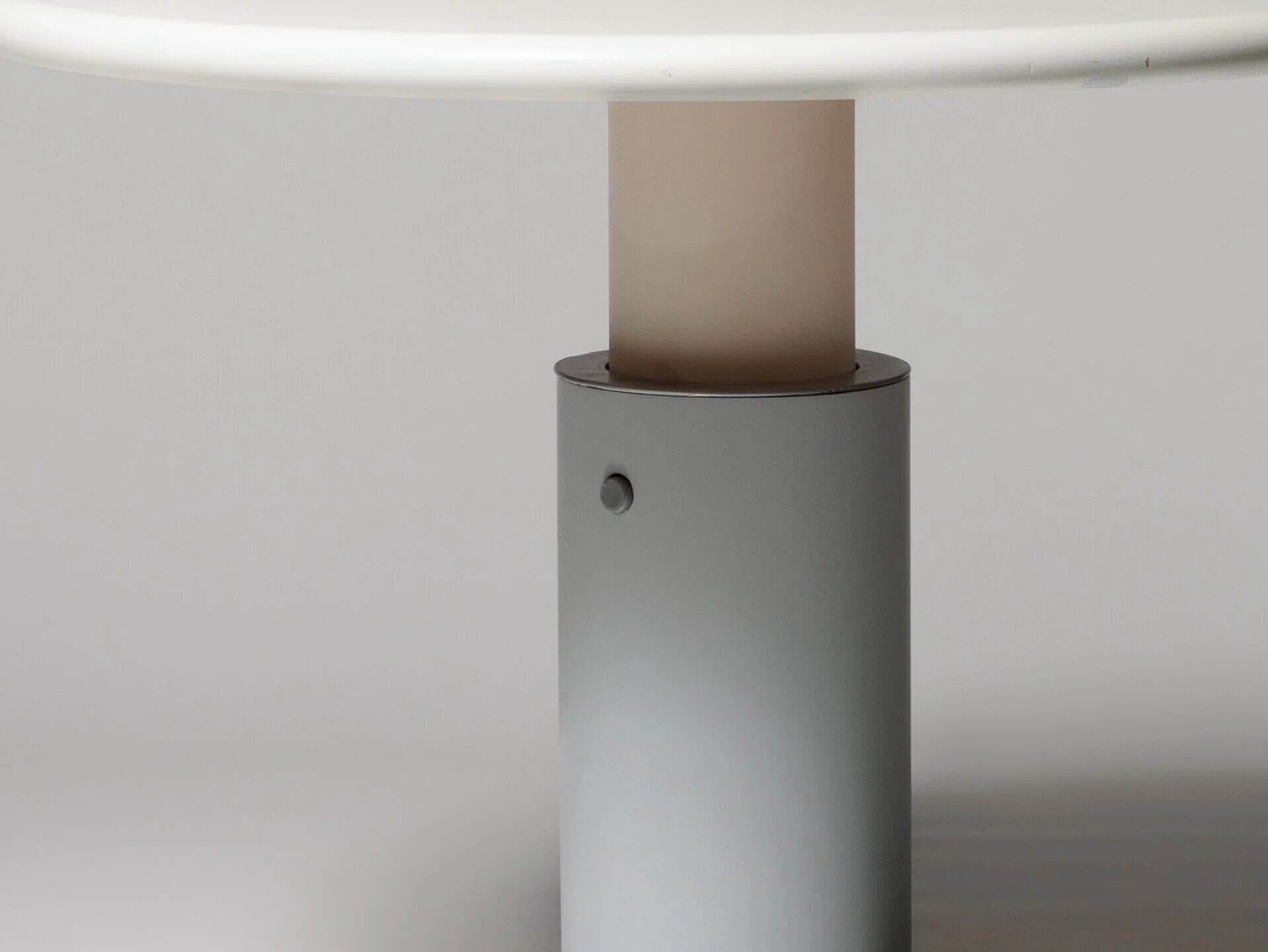 Space age height adjustable dining table, Italy 70s