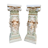 Paire de colonnes de style antique