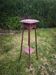 Wood and marble stool