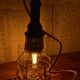 Walking lamp for industrial decoration.