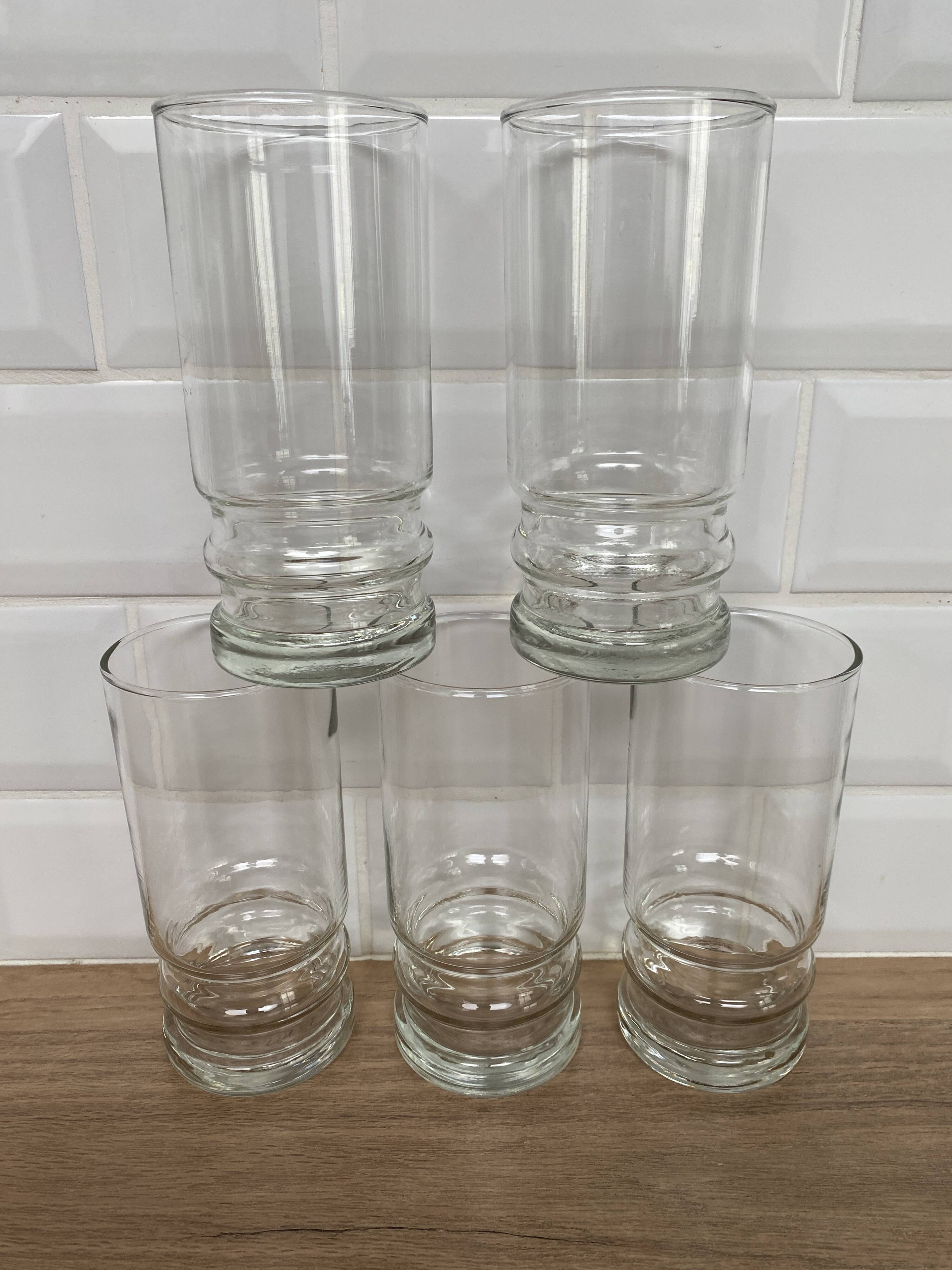 Set de 5 verres long drink