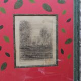 Signed lithograph of Carzou numbered