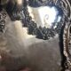 Large silvered bronze table mirror – 19th century – Louis XVI style