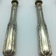 Box of filled silver salad cutlery