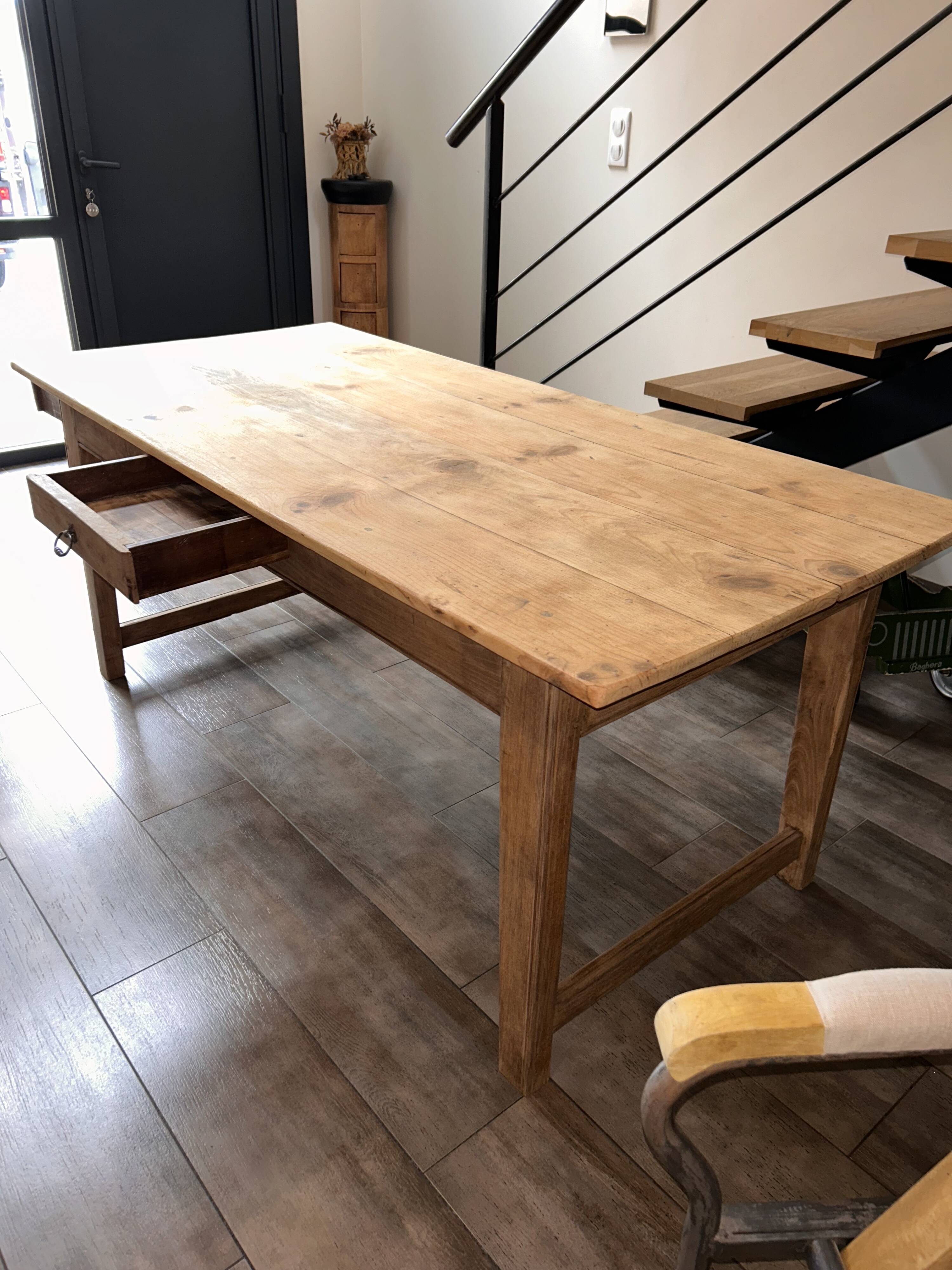 Renovated farmhouse table