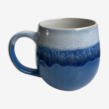 Mug en céramique bleu