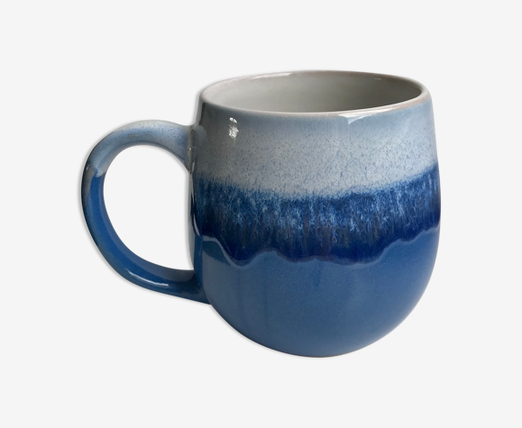 Mug en céramique bleu