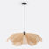 Rattan petal suspension