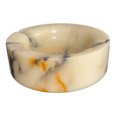 Ashtray empty vintage marble pocket 70s