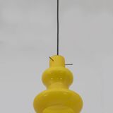 Suspensions en verre de Murano style moderne du milieu du siècle, paire des années 60, Vistosi