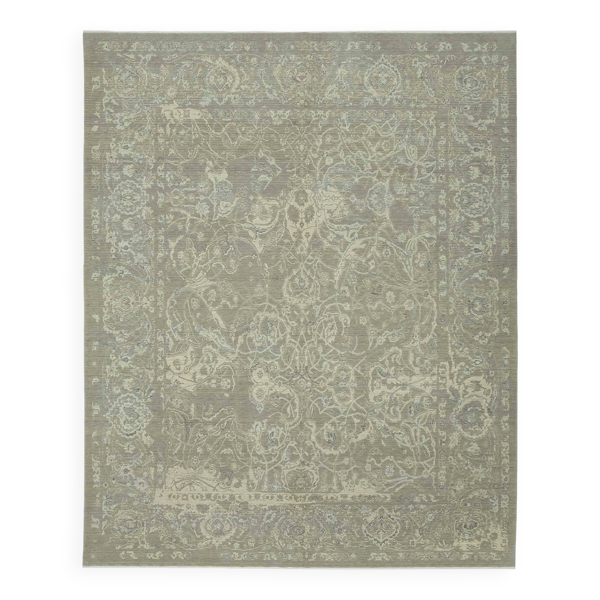 Turkish Handcrafted Loom Oushak Rug 284 cm x 352 cm