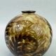 Camille Tharaud, round vase model Fougères, Limoges, Art Deco circa 1930