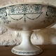 Earthenware compote dish KG Luneville