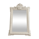 Miroir fin 19ème avec fronton décoré 120x80cm