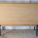 Commode coiffeuse Scandinave teck foncé