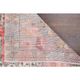 Vintage Turkish Oushak Handmade Wool Cotton Red Area Rug 142x223