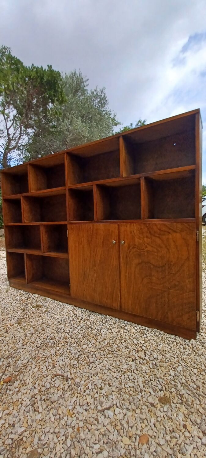 Scandinavian open bookcase vintage 1950s open bookcase