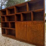 Scandinavian open bookcase vintage 1950s open bookcase