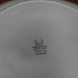 Very large vintage oyster serving dish niderviller france