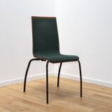 Suite de 4 chaises de salle à manger design