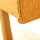 Low oak chest of drawers, Svensk Möbelindustri, Sweden, 1960