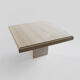 Table basse en travertin