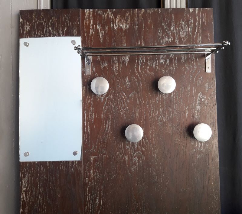 Art Deco coat rack