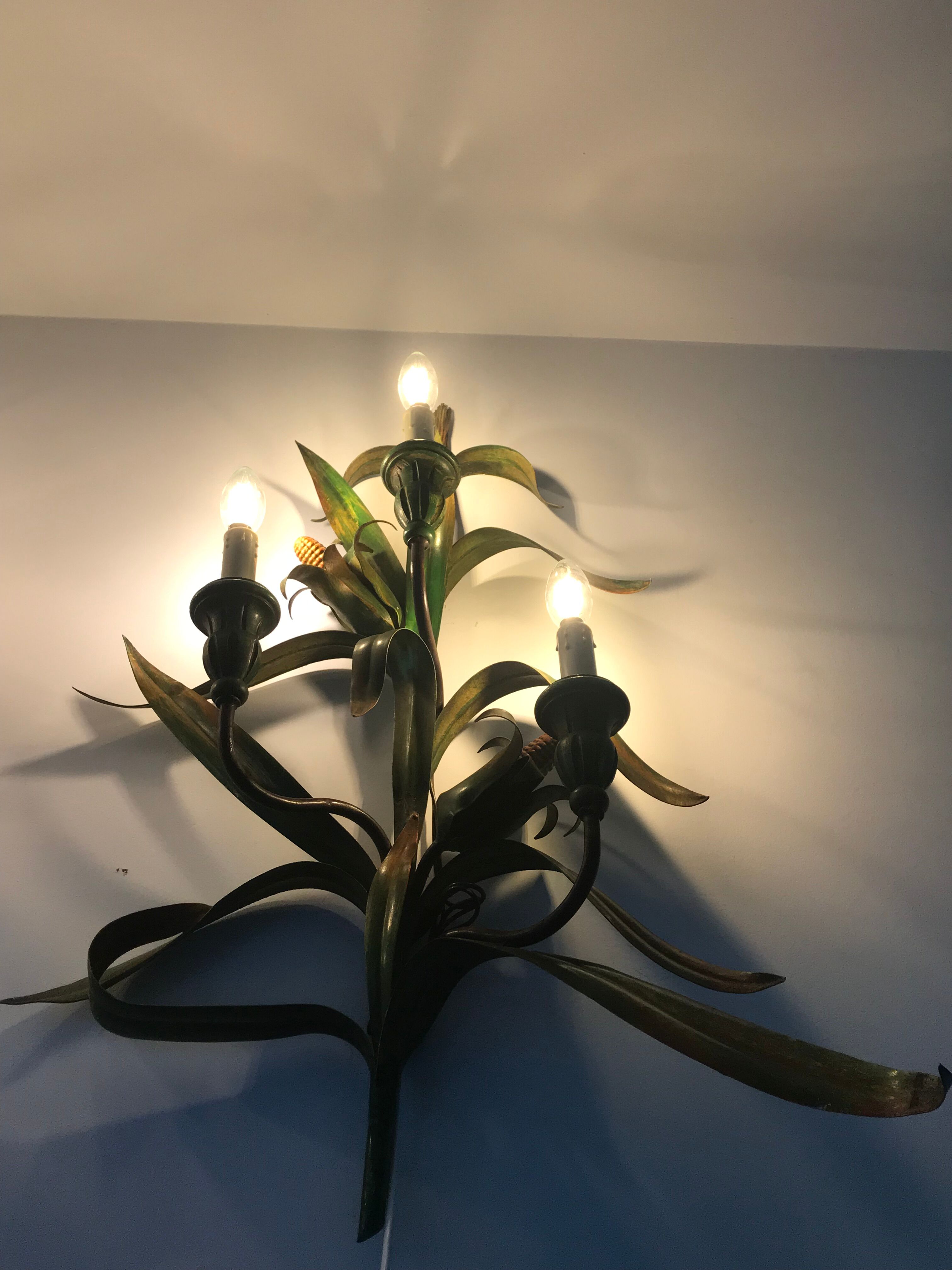 Pair of large wall light 3 lights