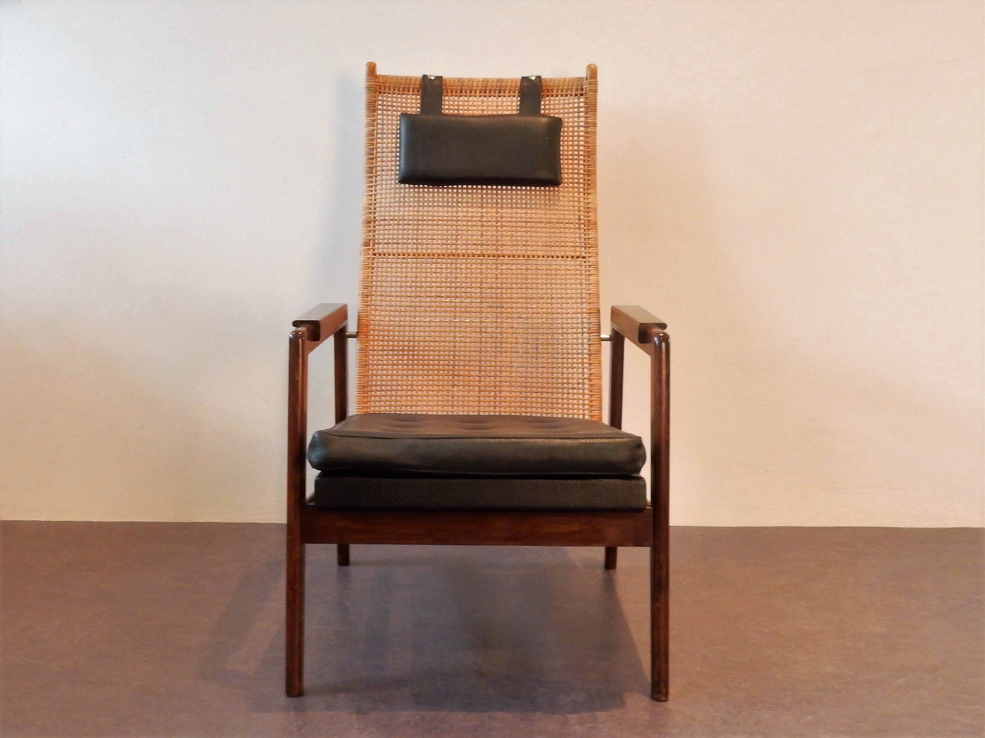 Lounge Chair by P. J. Muntendam for Gebroeders Jonkers Noordwolde, 1960's
