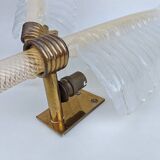 Pair of Murano glass wall sconces by Barovier and Toso.