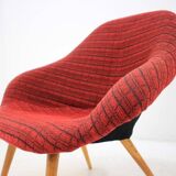 Set of three fiberglass armchairs by František Jirák, 1970s