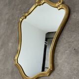 Gilded mirror carved wood, shell, classic style