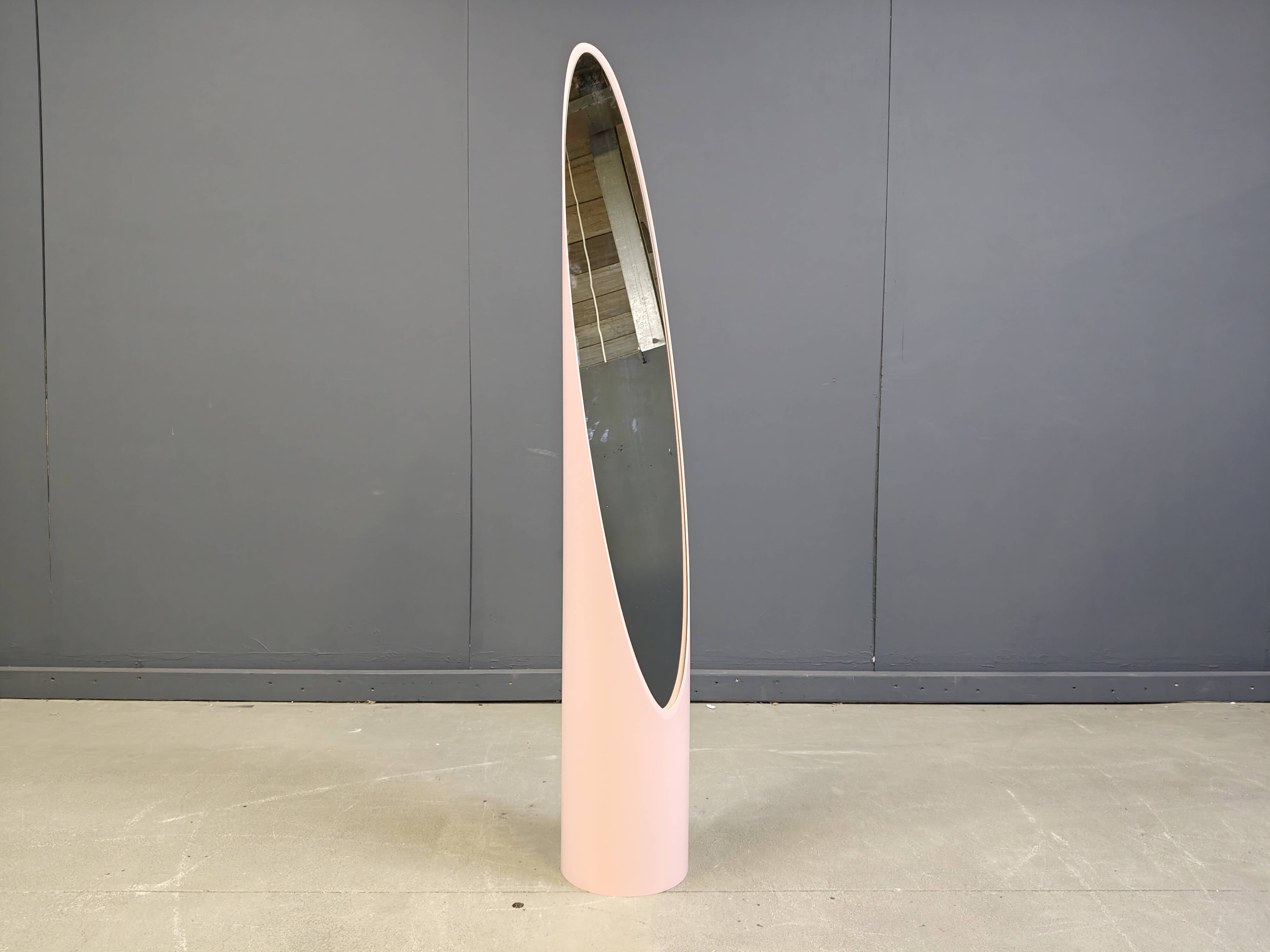 Miroir Unghia de Rodolfo Bonetto, Italie années 1970