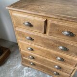 Chiffonier commode chêne 1950
