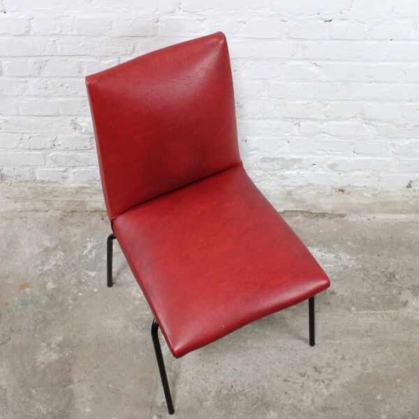 Chaise vintage modèle ''Robert'' par Pierre Guariche pour Meurop