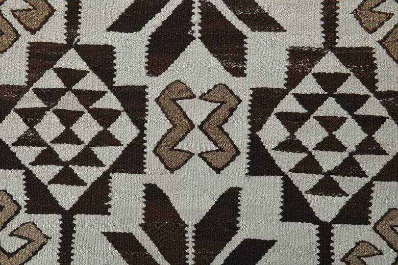 Handmade vintage Milas rug large hallway 106x234 cm