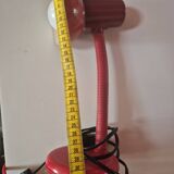 lampe de chevet ou de bureau vintage rouge stilplast serie lampada ampoule