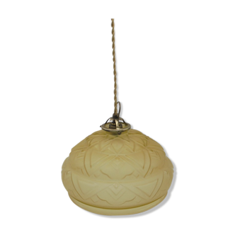 Art deco hanging lamp