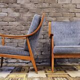 Pair of Scandinavian armchairs, 1960